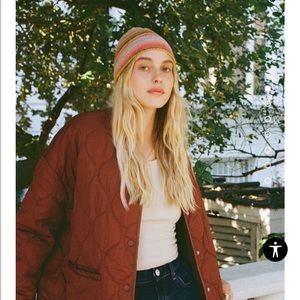 Zara quilted puffer jacket